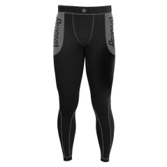 Pánské kompresní legíny REVGEAR Grizzly – černé/šedé