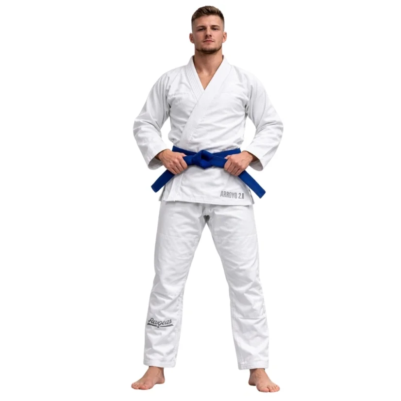 BJJ kimono/gi REVGEAR Arroyo 2.0 - biela - Veľkosť: A4