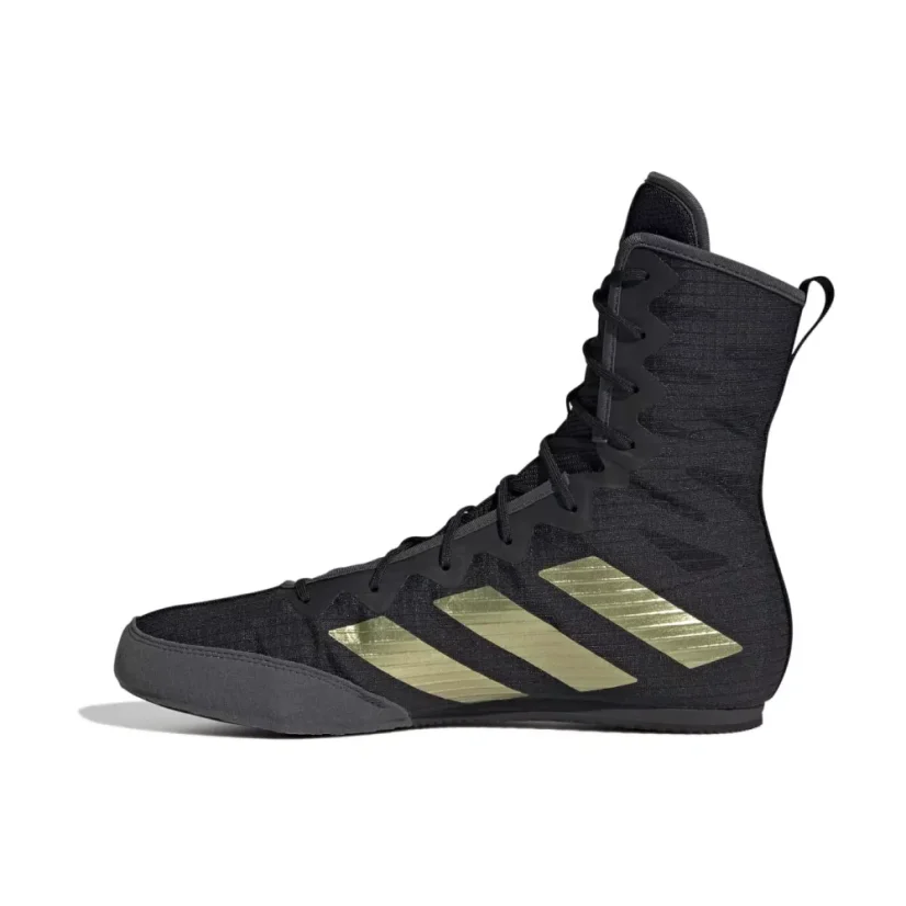 Buty bokserskie ADIDAS Box-Hog 4 - czarny/złoty