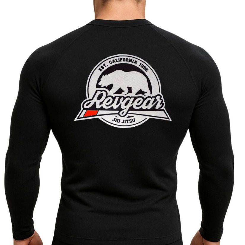 Rash Guard Revgear LS - czarny - Wielkość: XL