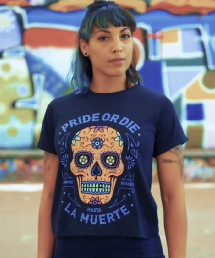 Women´s t-shirt PRiDEorDiE Hasta la Muerte