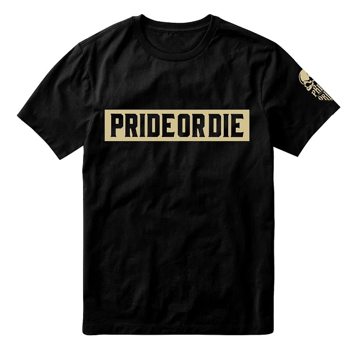 Men's T-shirt PRiDEorDiE Wolfpack - Size: 3XL