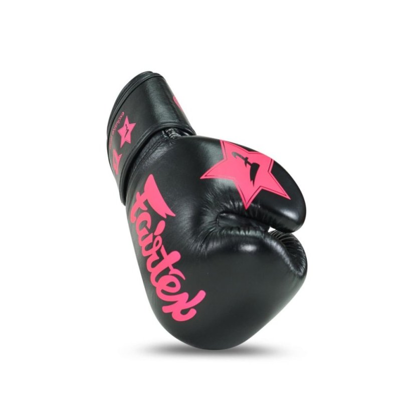 Boxing gloves Fairtex - Booster FXB BG V2 - black/pink