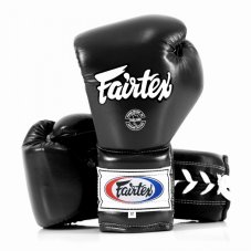 Fairtex BGL7 PRO Training Mexican Style bokszkesztyű – fekete