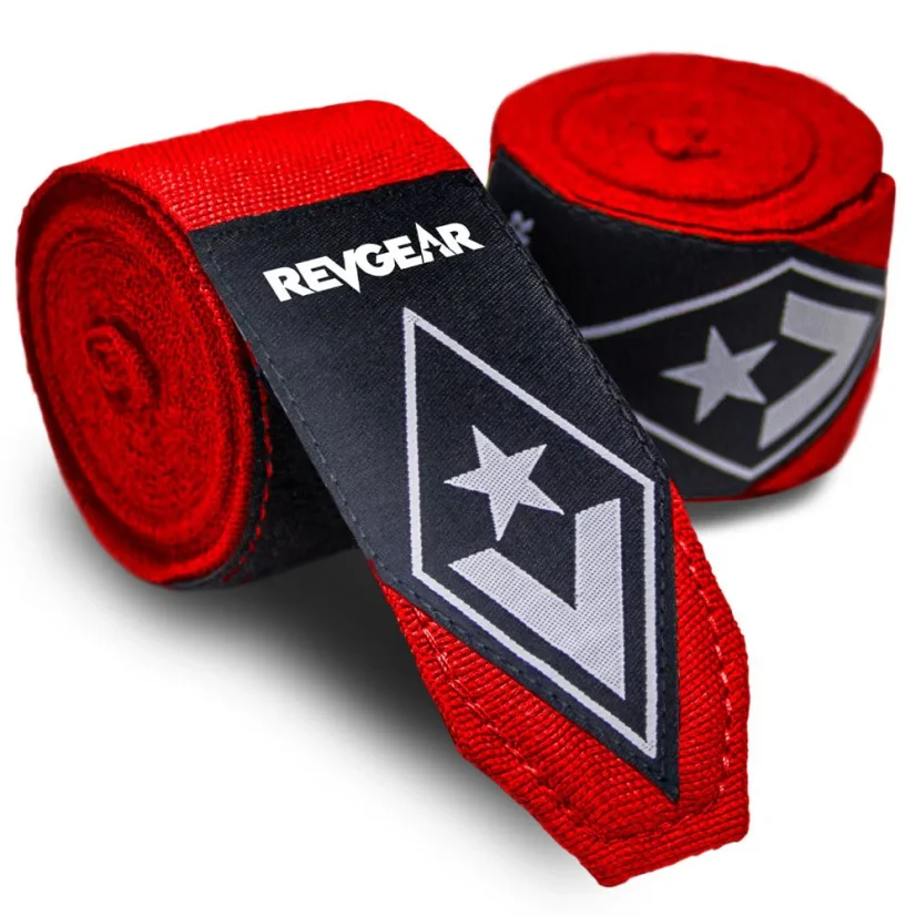 Boxerské bandáže Revgear 4,5m - Barva: Bílá