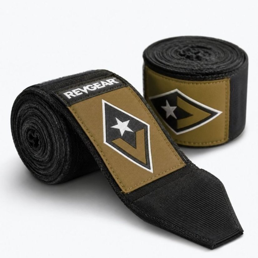 Boxerské bandáže Revgear Pinnacle 4,5m - Barva: Červená
