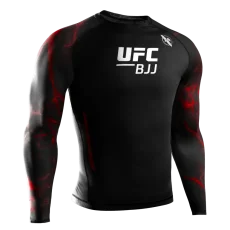 Hayabusa UFC BJJ rashguard długi rękaw – czerwony