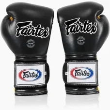 Bokszkesztyű FAIRTEX BGV9 Mexican Style – fekete/sárga