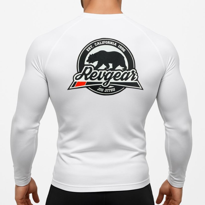 Rash Guard Revgear LS - alb - Mărime: XL