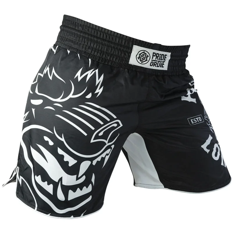 PRiDEorDiE Lone Wolf MMA shorts