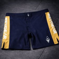 Revgear Stealth Hybrid MMA šortky – navy/zlatá