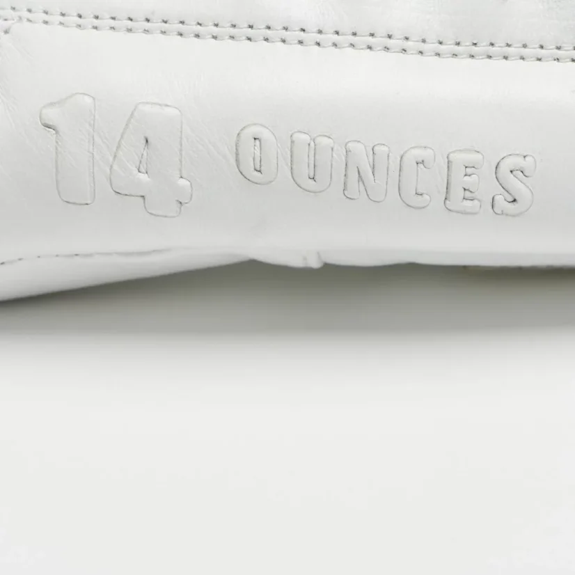 Boxing Gloves Leone The Greatest GN111 - white - Weight of gloves: 14oz