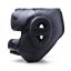 Ground Game Stripe Black Boxhelm mit Nasenschutz – Schwarz