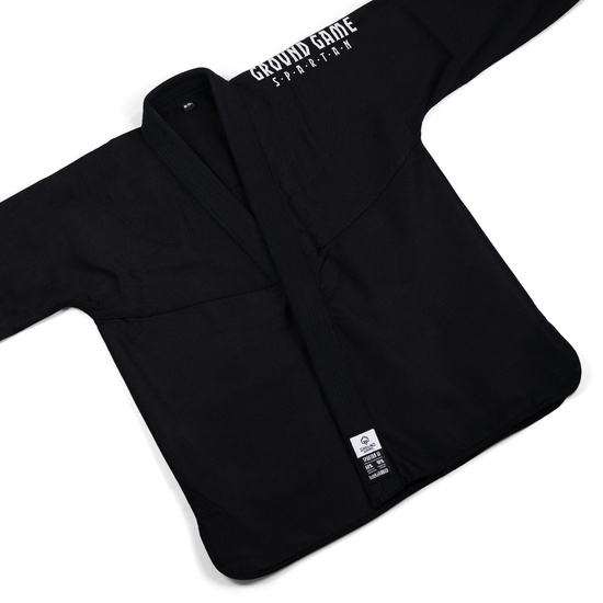 Ground Game Spartan Gi BJJ – czarny