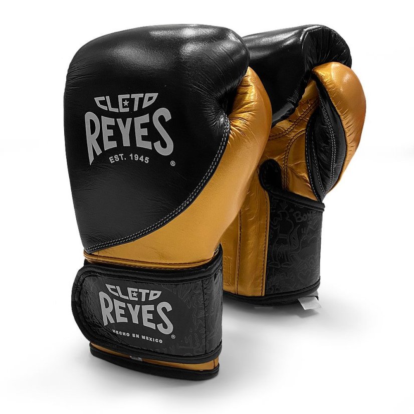 Cleto Reyes High Precision Boxing Gloves - gold - Weight of gloves: 16oz