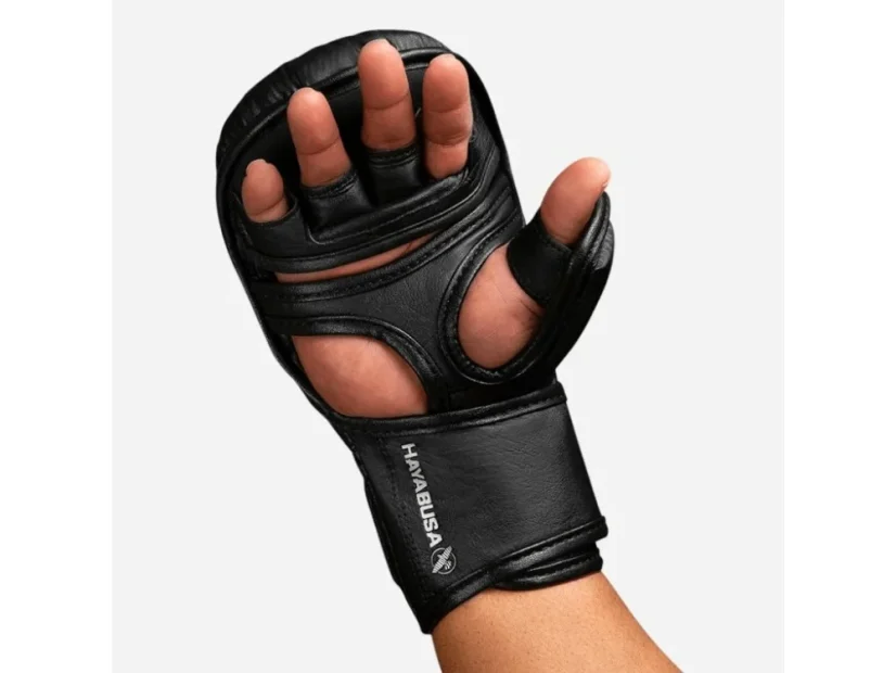 MMA gloves HAYABUSA T3 Hybrid 7oz - black