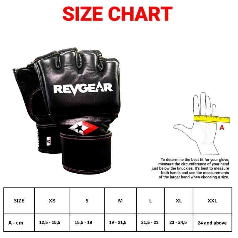 MMA Gloves REVGEAR Challenger 2 Pro Series - yellow
