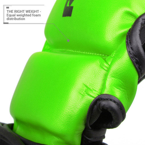 MMA sparring kesztyű REVGEAR Pinnacle P4 - fekete/lime