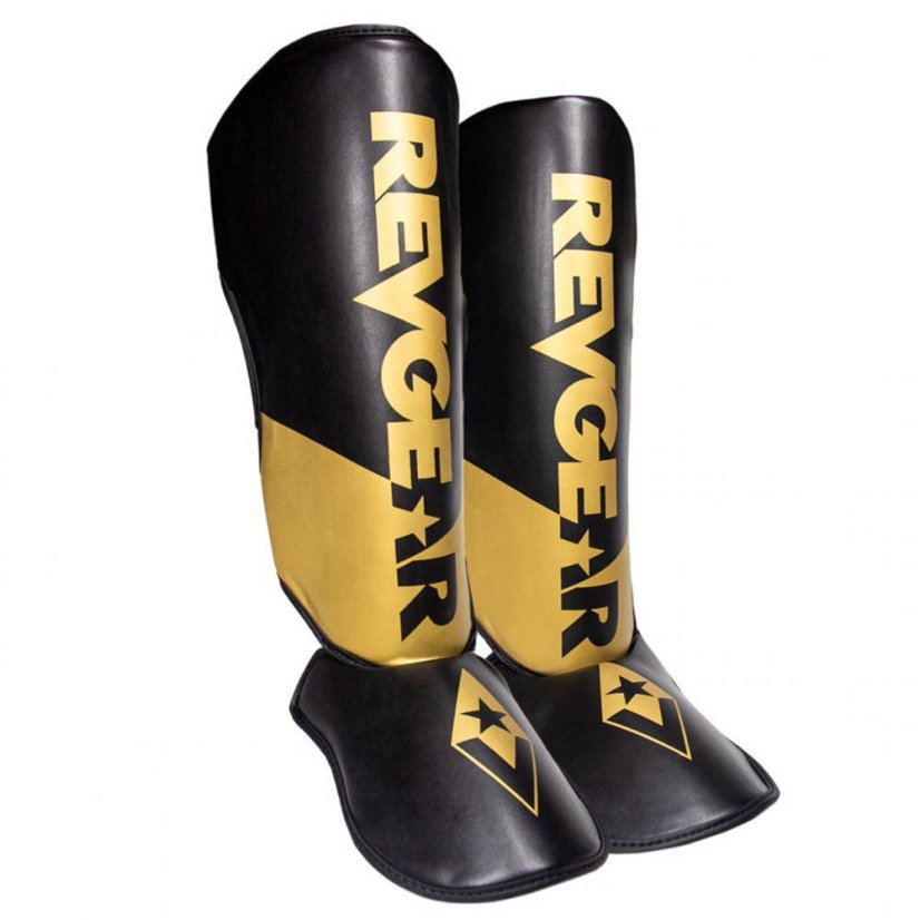 Chrániče holení REVGEAR Pinnacle P4 - Čierna/Zlatá - Veľkosť: M