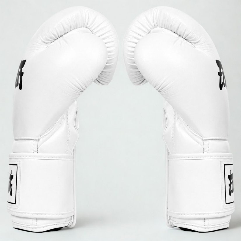 Fairtex BGV9C-PLUS Heavy Hitter’s  Mexican Style rękawice bokserskie – białe - Waga rękawic w Oz: 12oz