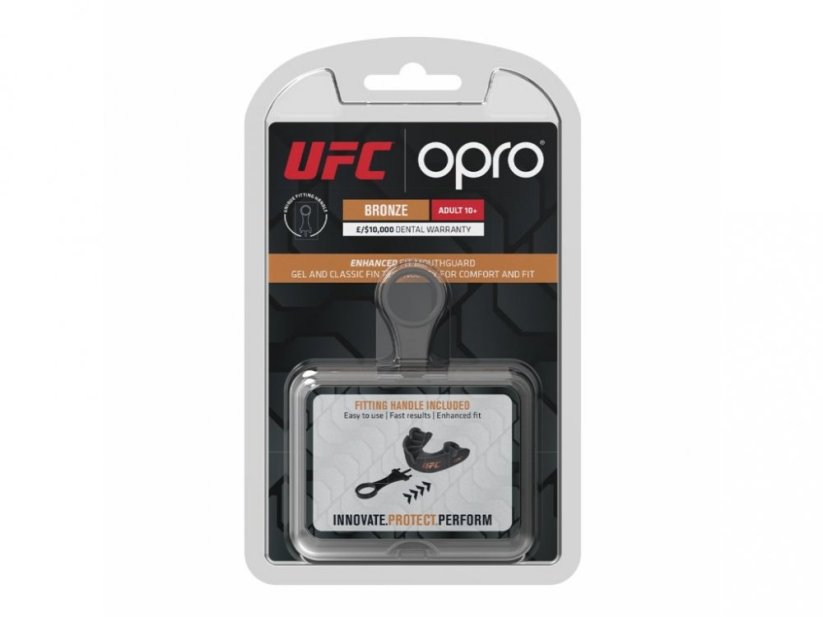 Chránič zubov Opro Bronze UFC Senior - Čierna