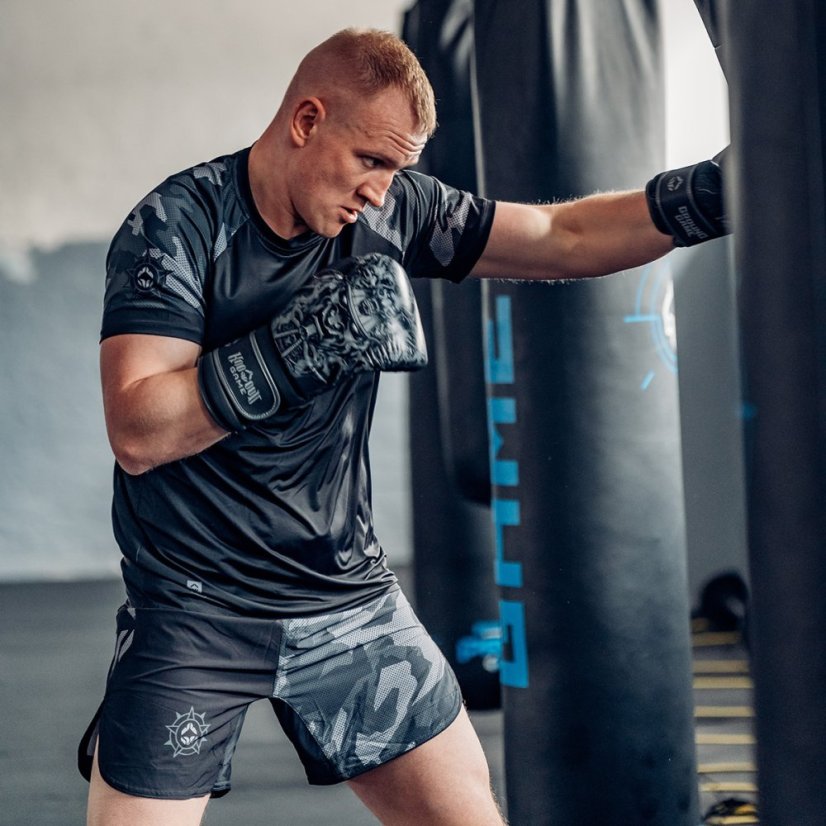 Ground Game Samurai Shadow boxing gloves – Black