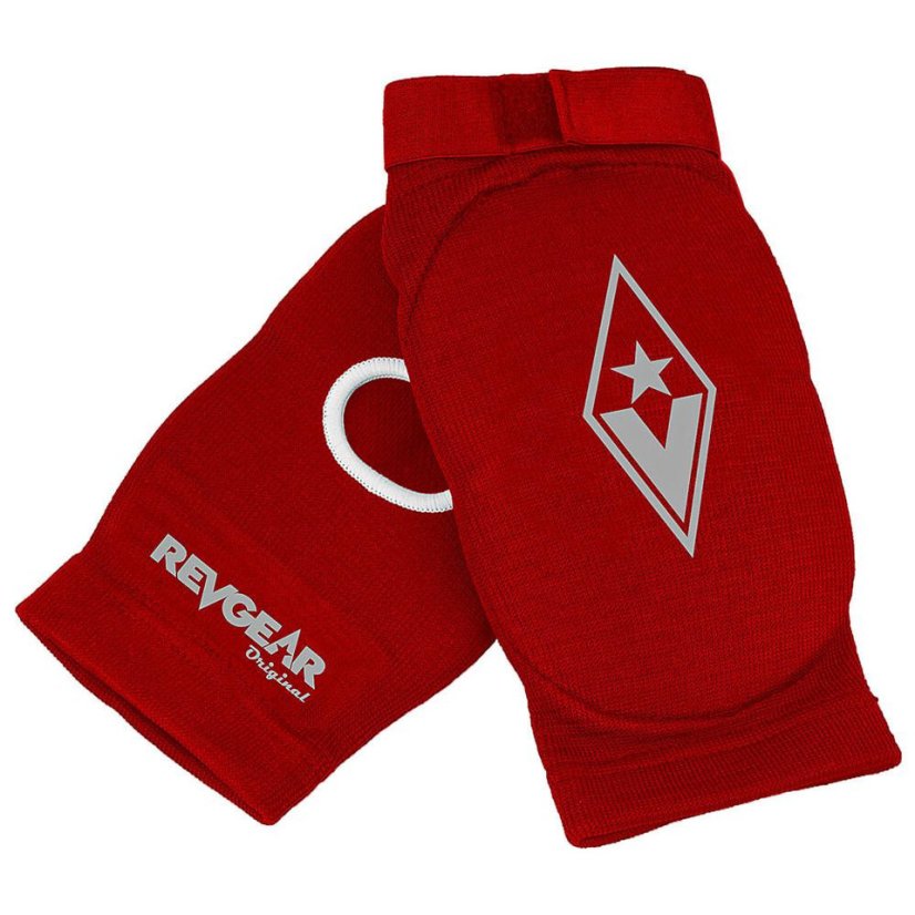 Ochraniacze łokci Revgear Signature - czerwone - Wielkość: XL