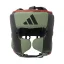 Adidas Combat 50 Kask bokserski – zielony/czarny