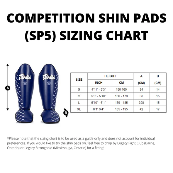Fairtex tibiere SP5 - albă - Mărime: S