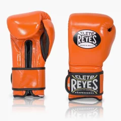 Boxerské rukavice Cleto Reyes Velcro Training - oranžová