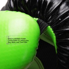 Boxing Gloves REVGEAR Pinnacle - black/lime
