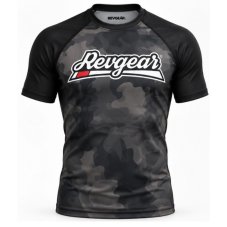 Revgear Grizzly Jiu-Jitsu Rashguard SS – fekete terepmintás