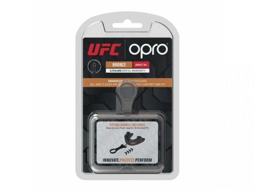 Opro Bronze UFC Senior mouth guard - black