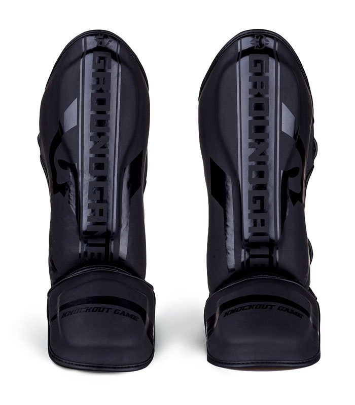 Ochraniacze piszczeli Ground Game Stripe Black
