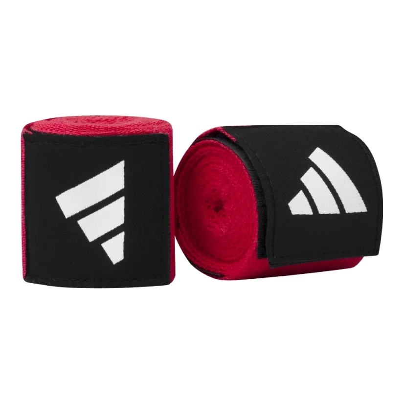 Boxerské bandáže ADIDAS - 255cm - Barva: Červená