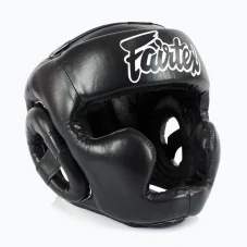 Fairtex HGK15 gyermek boksz fejvédő Muay Thaihoz – fekete