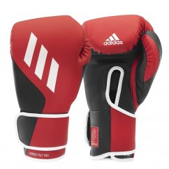 Boxerské rukavice ADIDAS Speed Tilt 350V PRO - červená
