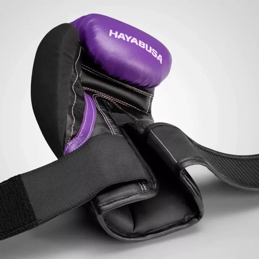 Rękawice bokserskie Hayabusa T3 - czarno-fioletowe