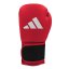 Boxing gloves ADIDAS Hybrid 25 - red - Weight of gloves: 4oz