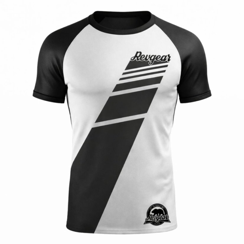Rashguard No-Gi REVGEAR Ranked SS – biely