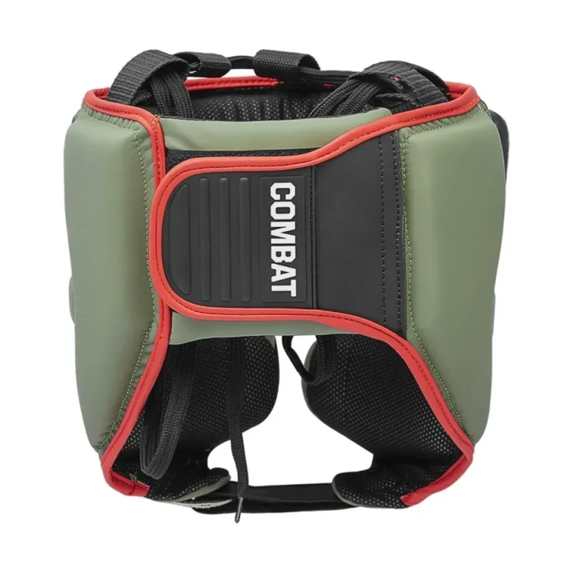 Adidas Combat 50 Kask bokserski – zielony/czarny