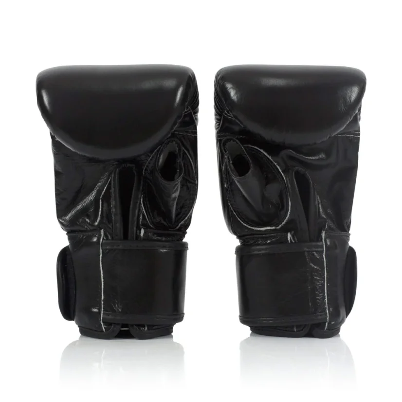 Fairtex TGO3 rękawice treningowe do worka Muay Thai – czarne - Wielkość: XL