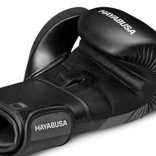 Mănuși de box Hayabusa S4BG - negre - Greutatea mănușilor în Oz: S/12oz