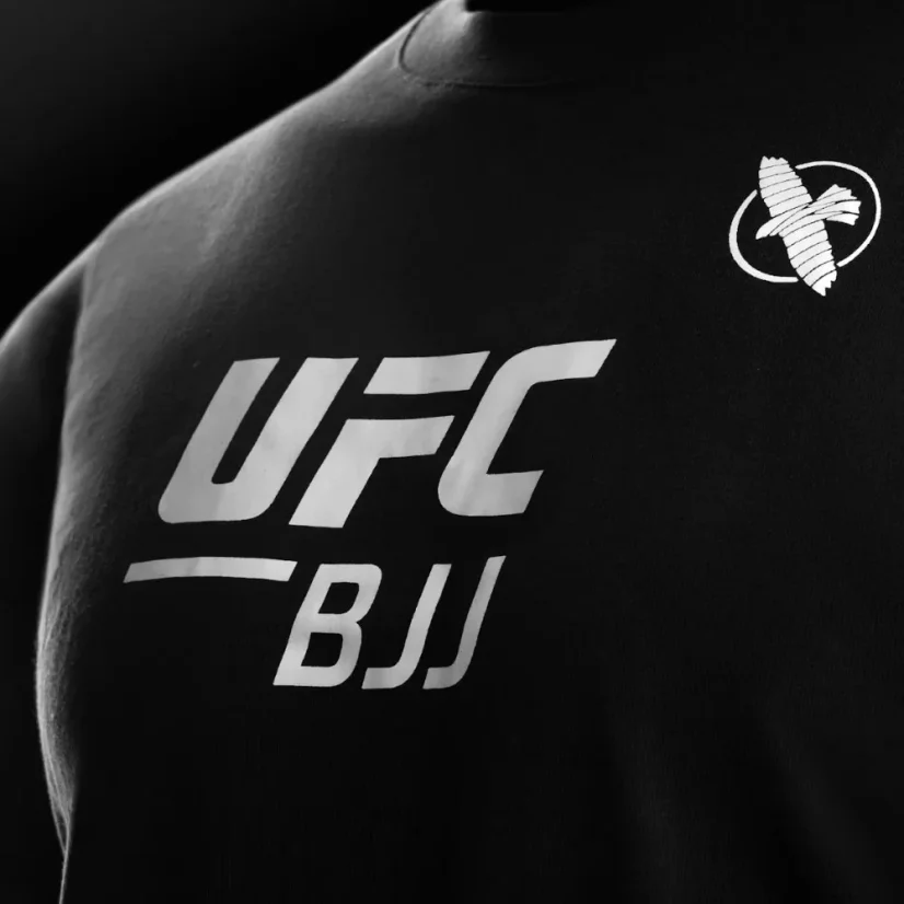 Hayabusa UFC BJJ tričko unisex – čierna