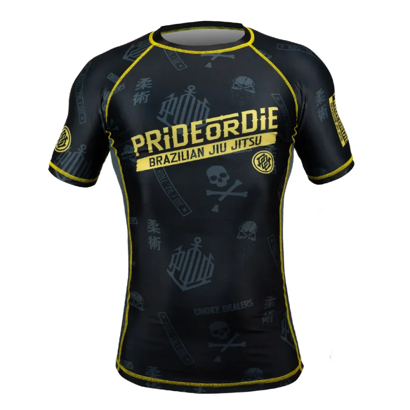 PRiDEorDiE Hang Loose SS Rashguard - Velikost: L
