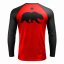 Revgear Grizzly Jiu-Jitsu Rashguard LS – piros - Méret: M