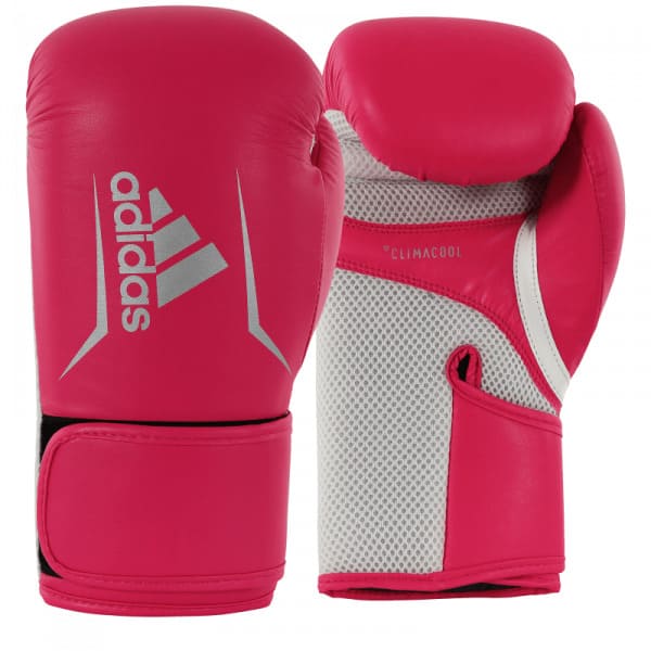 Boxing gloves ADIDAS Speed ​​100 - pink - Weight of gloves: 10oz