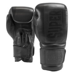 Boxerské rukavice SUPER PRO COMBAT GEAR Bruiser - Čierna