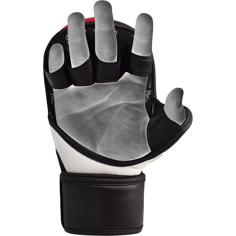MMA gloves RDX T6 - red