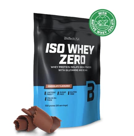 BioTech USA Iso Whey Zero 500g - Flavour: Chocolate